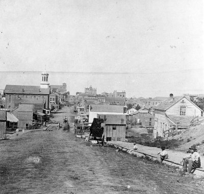 Fifth Street, Leavenworth, Kansas, 1867 by Alexander Gardner